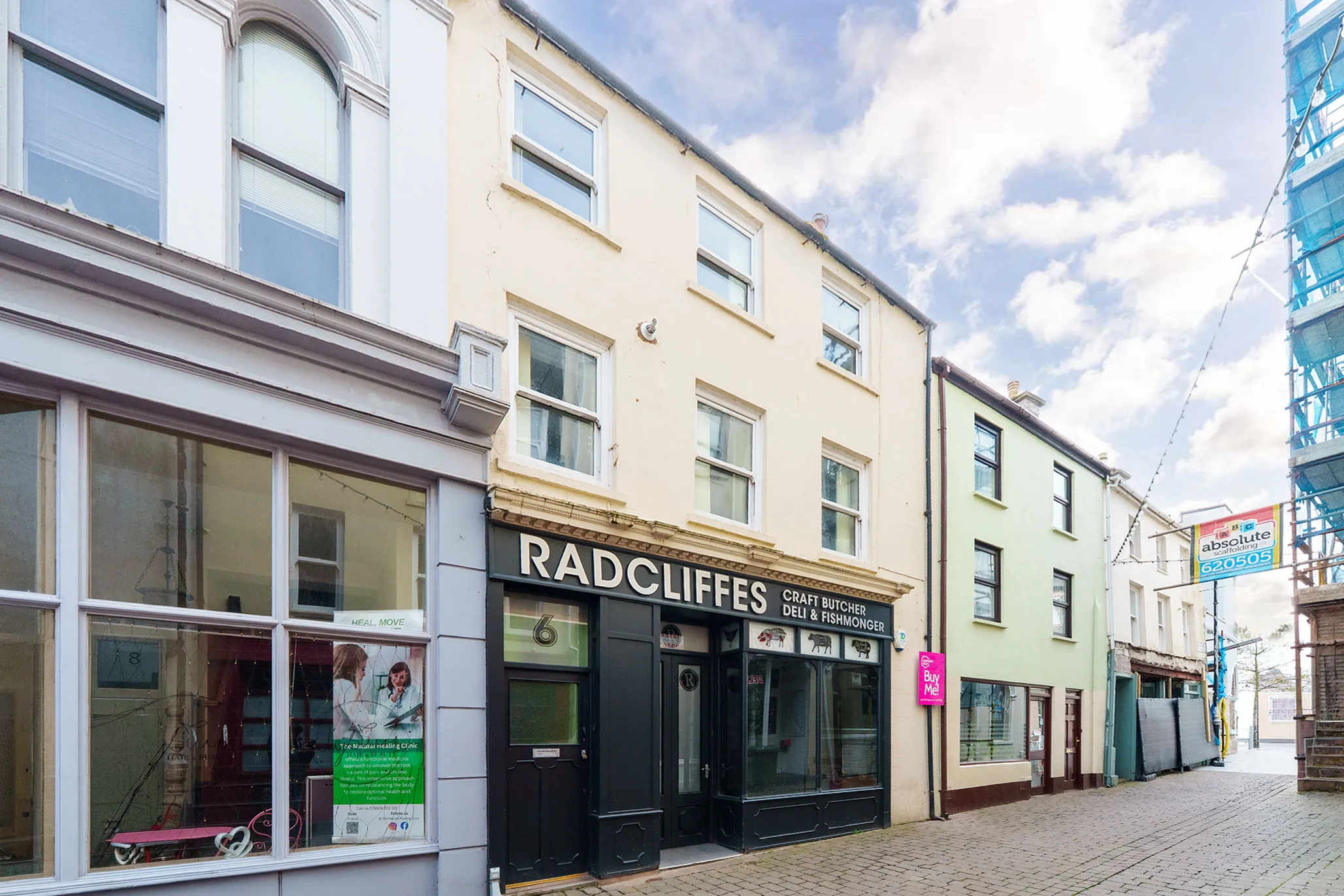 Former Butchers Shop with Large Apartment Above