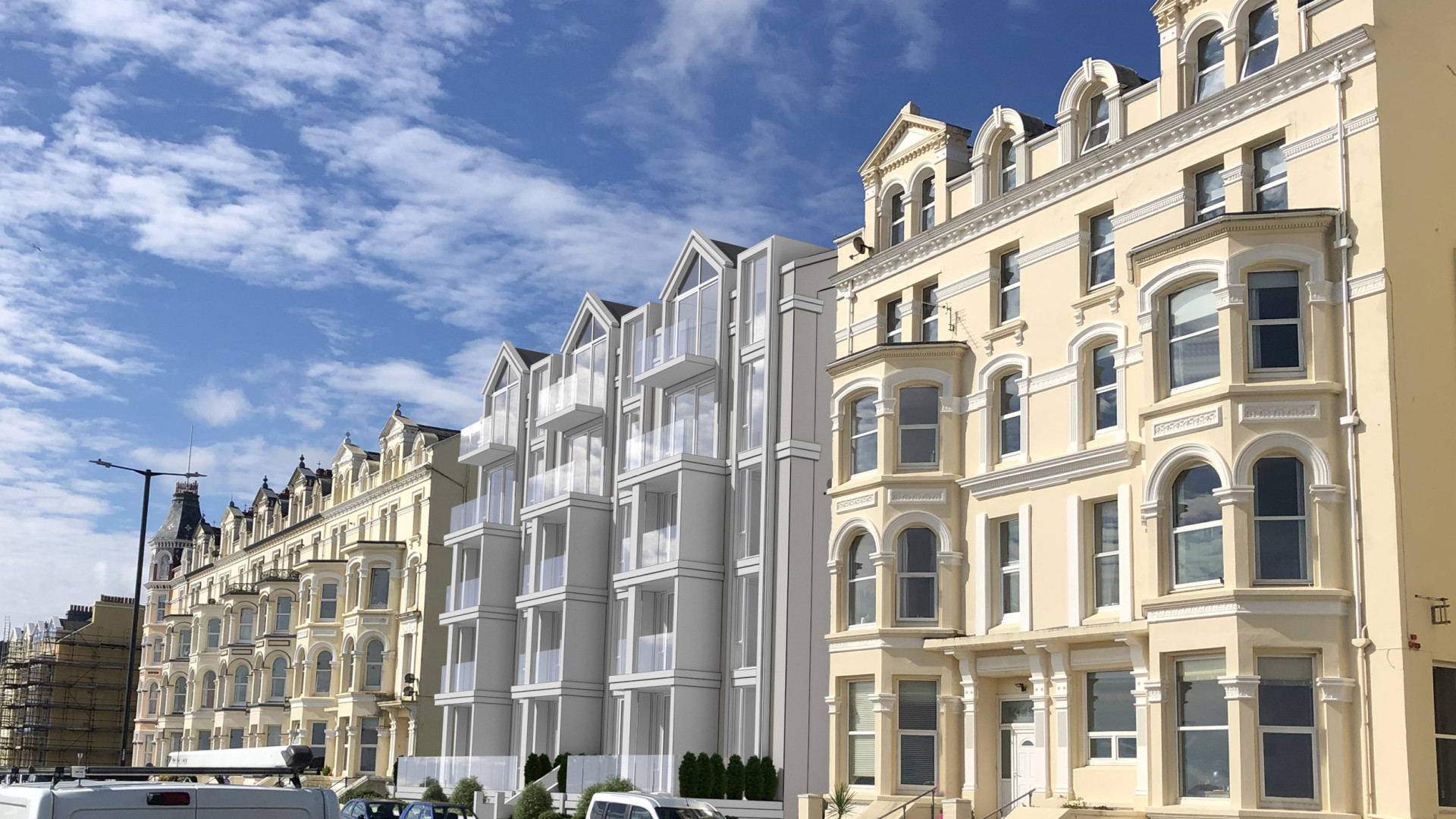 New Apartments adjacent to Isle of Alanis, Mooragh Promenade, Ramsey, IM8 3AH
