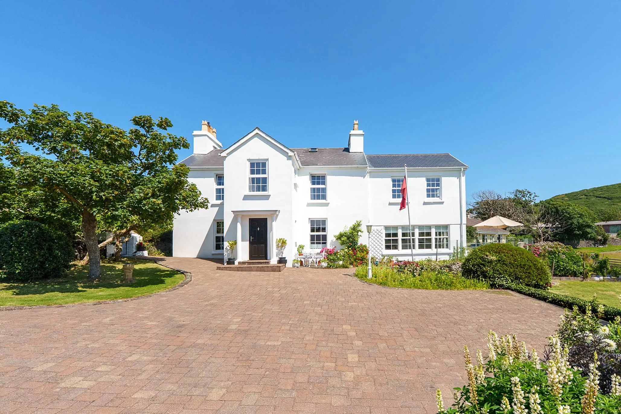 Handsome Refurbished Home in a Large Mature Garden