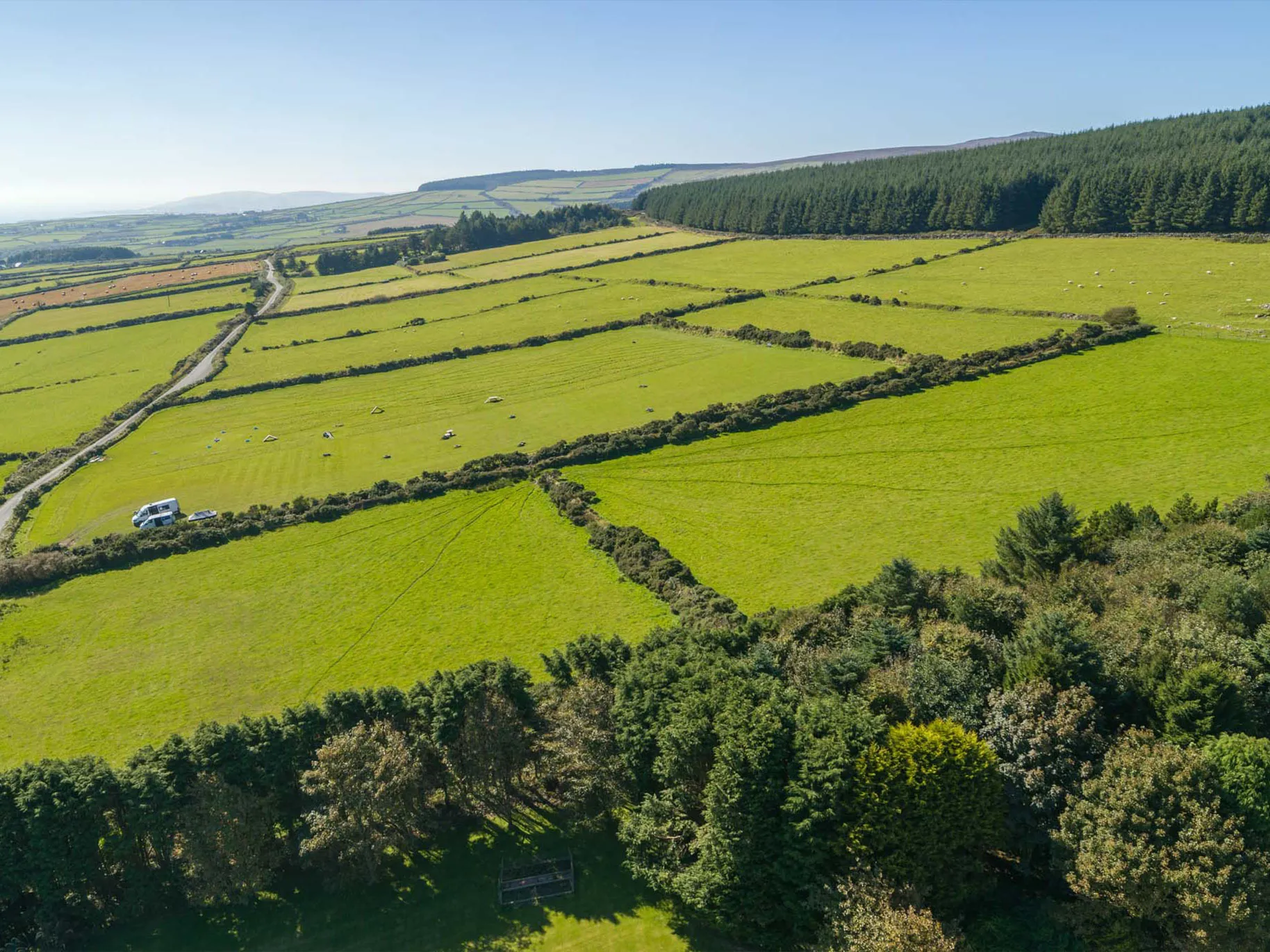 Approx. 20 Acres of Countryside with Coastal Views