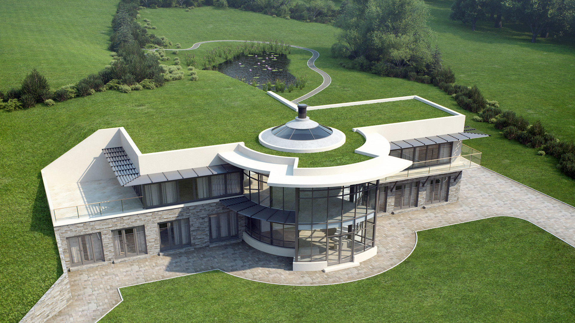 Barroose Eco House, Barroose Road, Baldrine, IM4 6AR