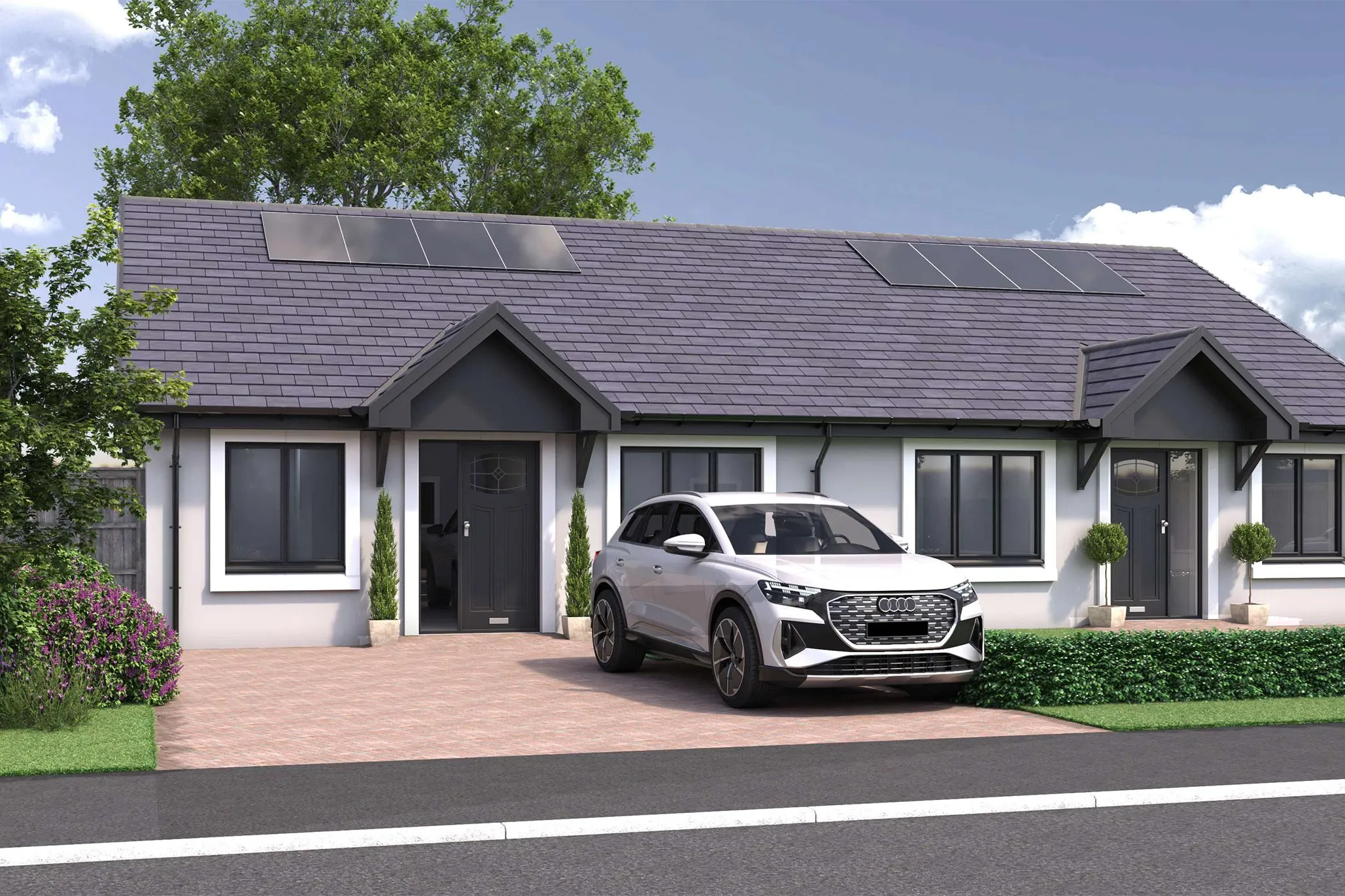 Brand New Luxury Semi-Detached Bungalow