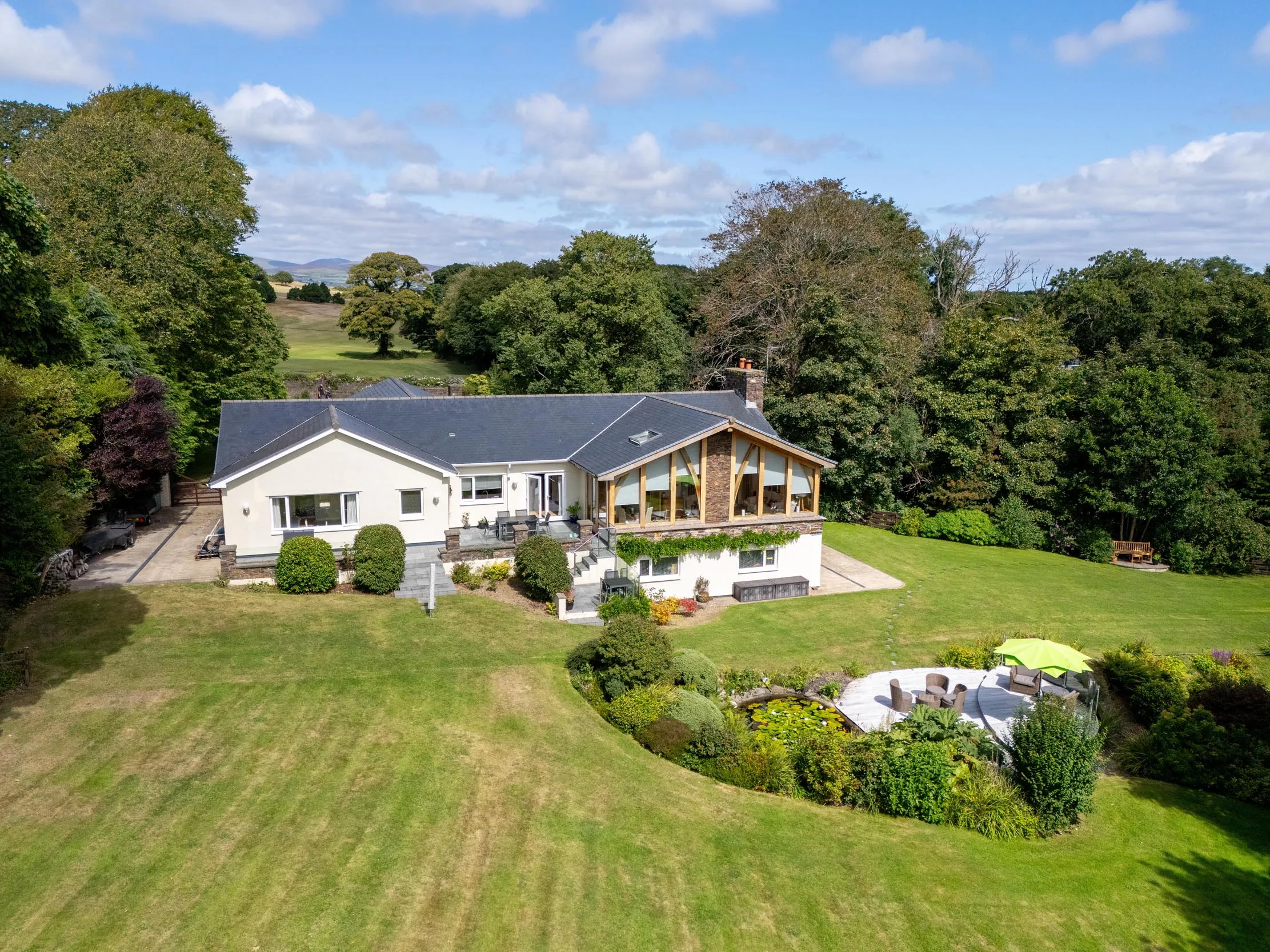 Beautiful Home Enjoying a Lovely Parkland Setting